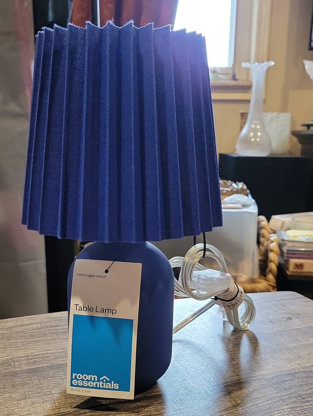 Little Accent Lamp NWT,Royal Blue,Adorable